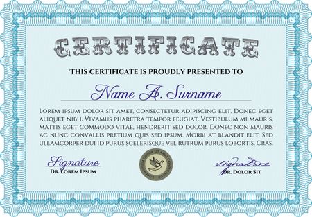 certificate-diploma-template-complex-background-diploma-307109603 Certificate or diploma template. Complex background. Diploma of completion.Nice design.