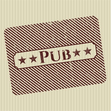 Pub rubber seal