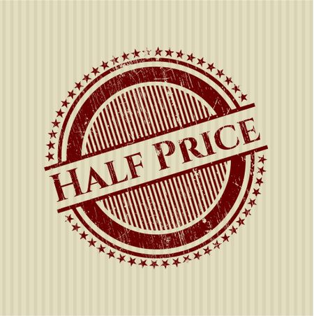 Half Price rubber grunge seal