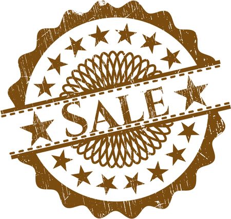 Sale rubber stamp