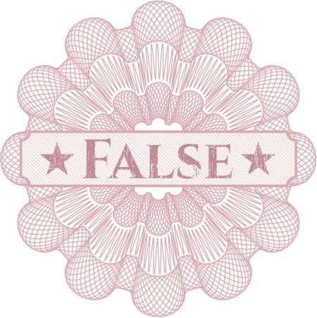False linear rosette