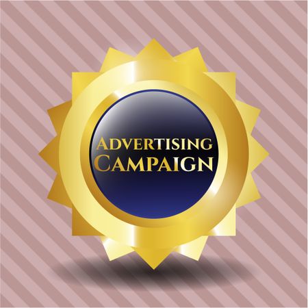 Advertising Campaign gold badge