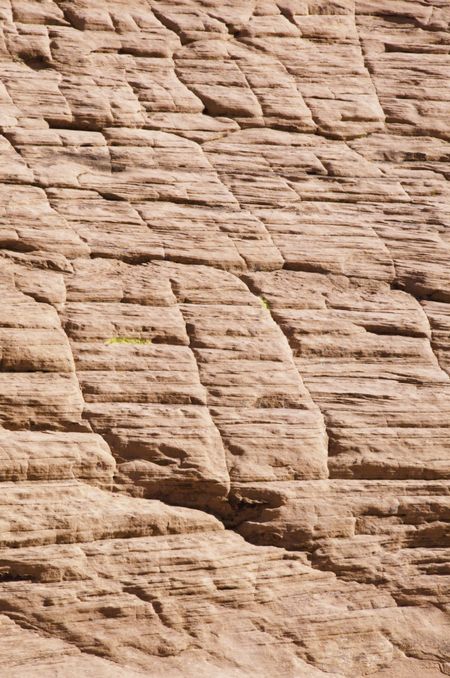 Detail of Calico Hills in the Red Rock Canyon National Conservation Area near Las Vegas, Nevada