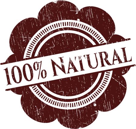 100% Natural rubber stamp