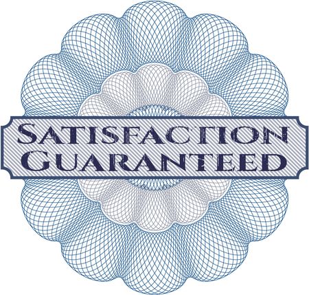 Satisfaction Guaranteed abstract rosette