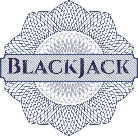 BlackJack abstract rosette
