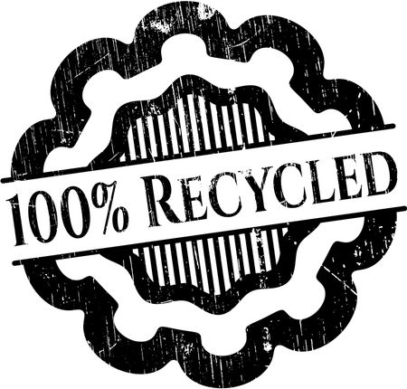 100% Recycled rubber seal