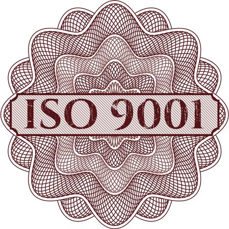 ISO 9001 rosette