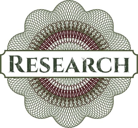 Research abstract rosette