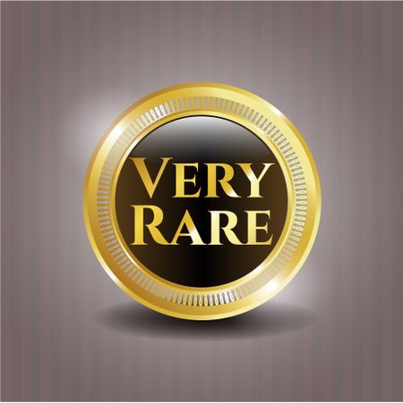 Very Rare gold shiny badge