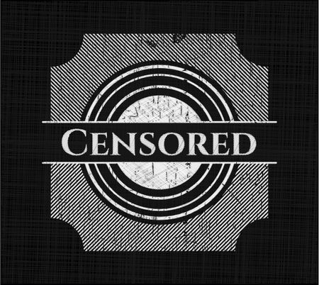 Censored on blackboard