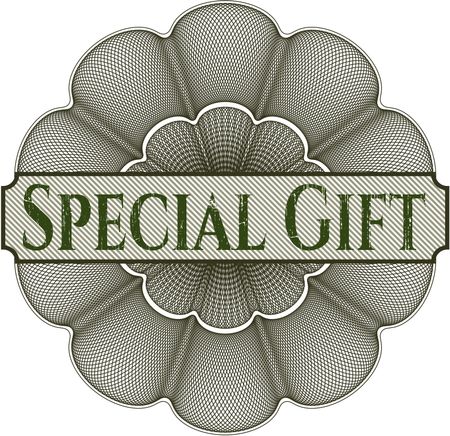 Special Gift abstract rosette