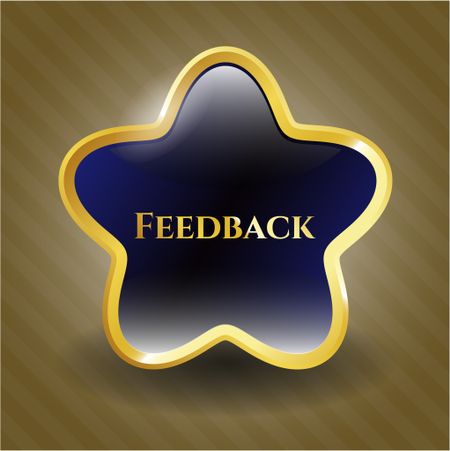 Feedback shiny badge