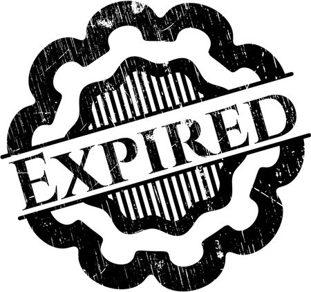 Expired grunge seal