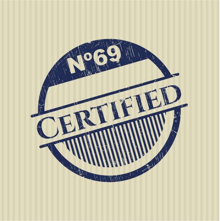 Certified grunge seal
