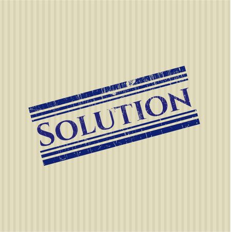Solution rubber grunge seal
