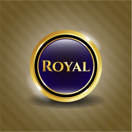 Royal gold badge