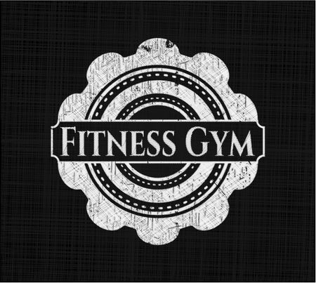 Fitness Gym written on a blackboard