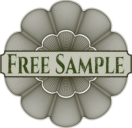 Free Sample linear rosette