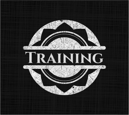 Training chalk emblem