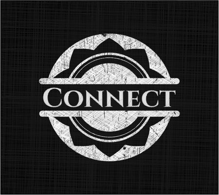 Connect chalkboard emblem