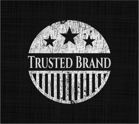 Trusted Brand on blackboard