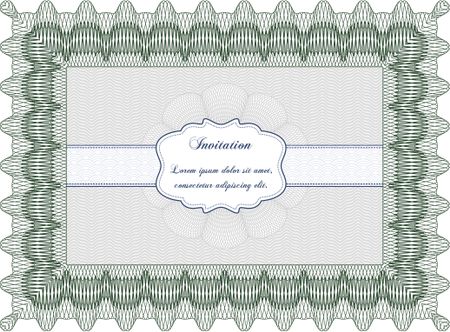 Vintage invitation. Nice design. Detailed. With quality background.