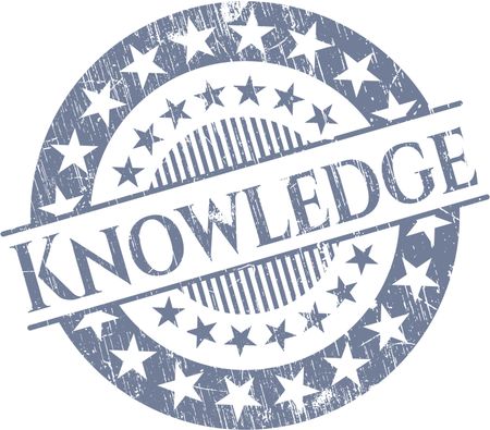 Knowledge rubber grunge seal