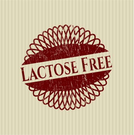 Lactose Free rubber seal