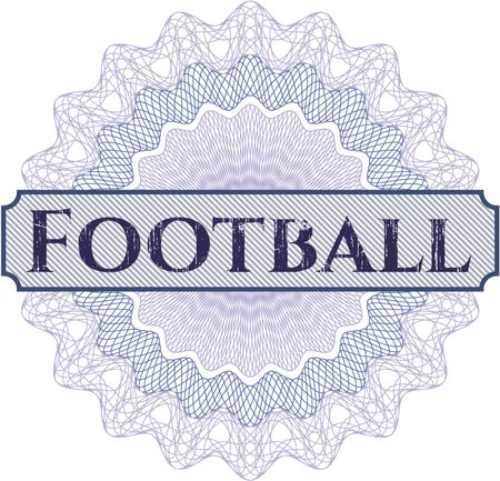 Football linear rosette