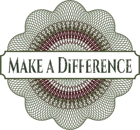 Make a Difference rosette