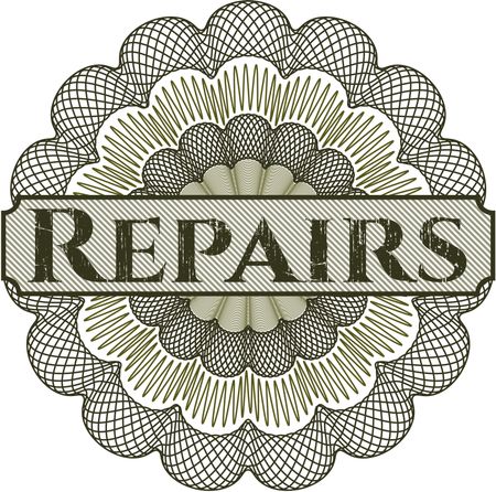 Repairs rosette