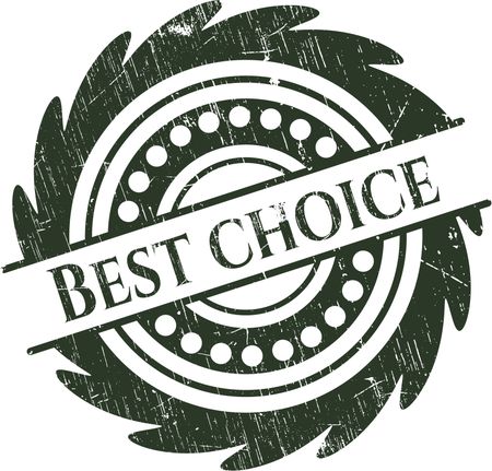 Best Choice rubber stamp