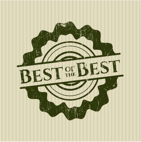 Best of the Best rubber stamp