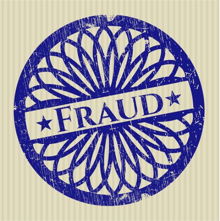Fraud rubber stamp