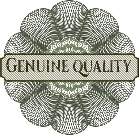 Genuine Quality abstract rosette