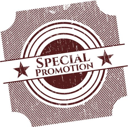 Special Promotion grunge seal