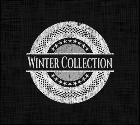 Winter Collection chalkboard emblem
