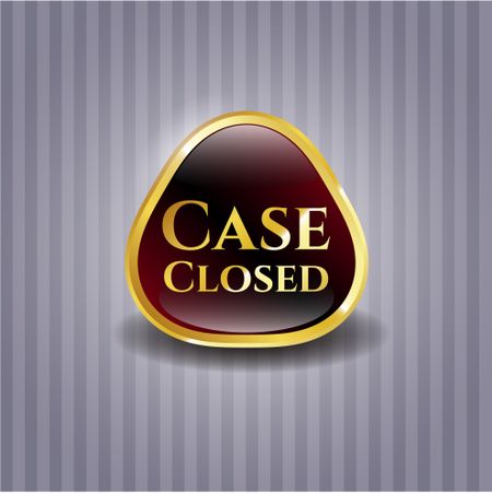 Case Closed gold badge