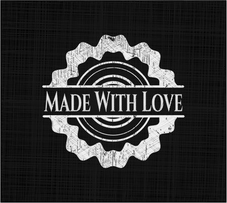 Made With Love chalk emblem