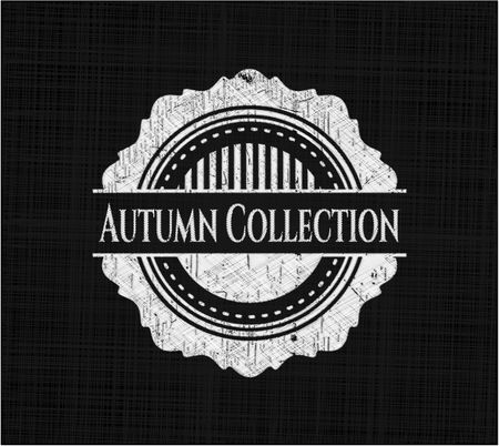 Autumn Collection chalkboard emblem