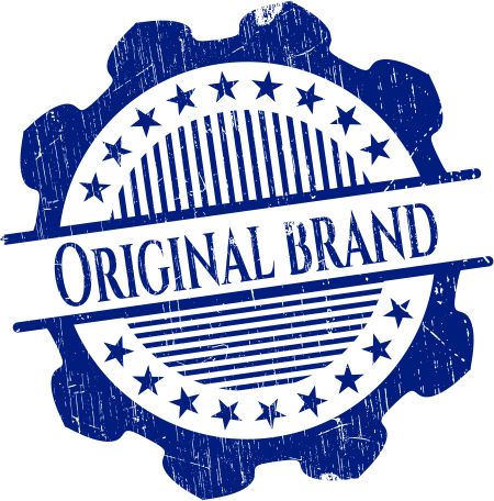 Original Brand rubber grunge stamp