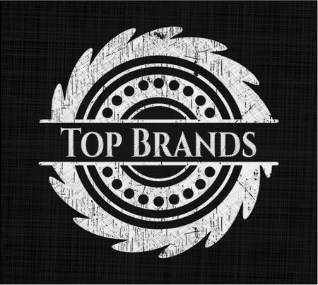 Top Brands on blackboard