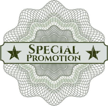 Special Promotion rosette