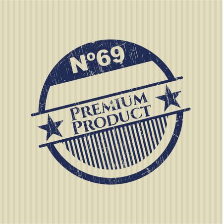 Premium Product rubber stamp