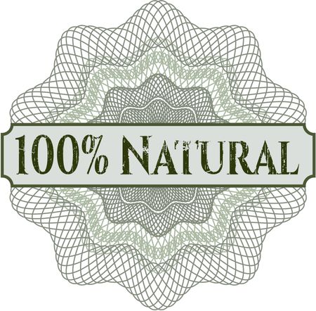 100% Natural linear rosette