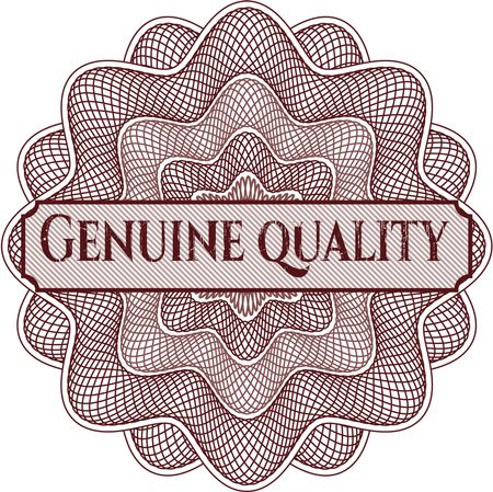 Genuine Quality abstract rosette