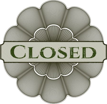 Closed linear rosette