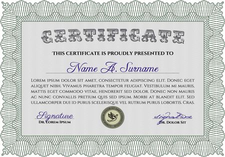 certificate-achievement-template-complex-background-retro-314538095 Certificate of achievement template. Complex background. Retro design. Money style.
