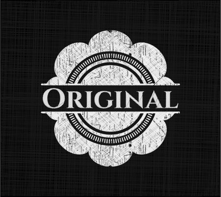 Original chalkboard emblem